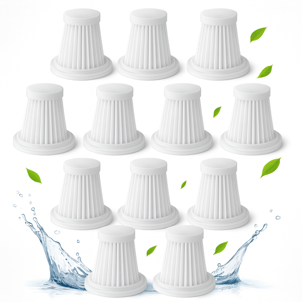 Set 10 Filtre HEPA pentru aspirator auto portabil  18000Pa [1]