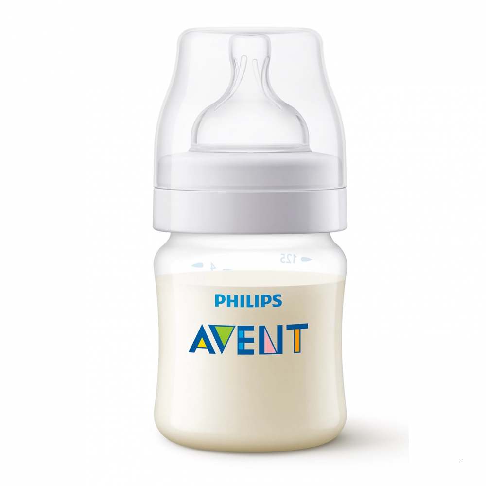 Set 2 Biberoane anticolici, +0 luni, 125 ml, SCY100/02, Philips Avent [4]