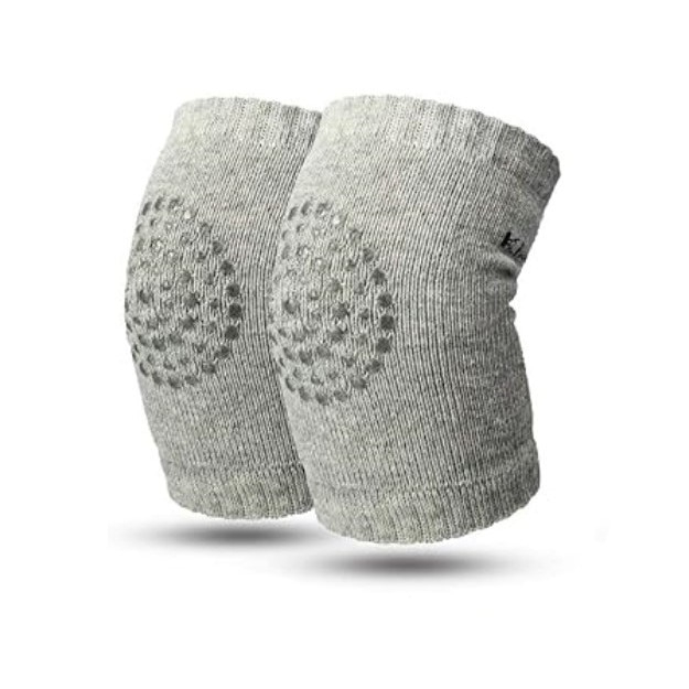 Set 2 Genunchiere antialunecare pentru Bebelusi, Gri deschis [1]