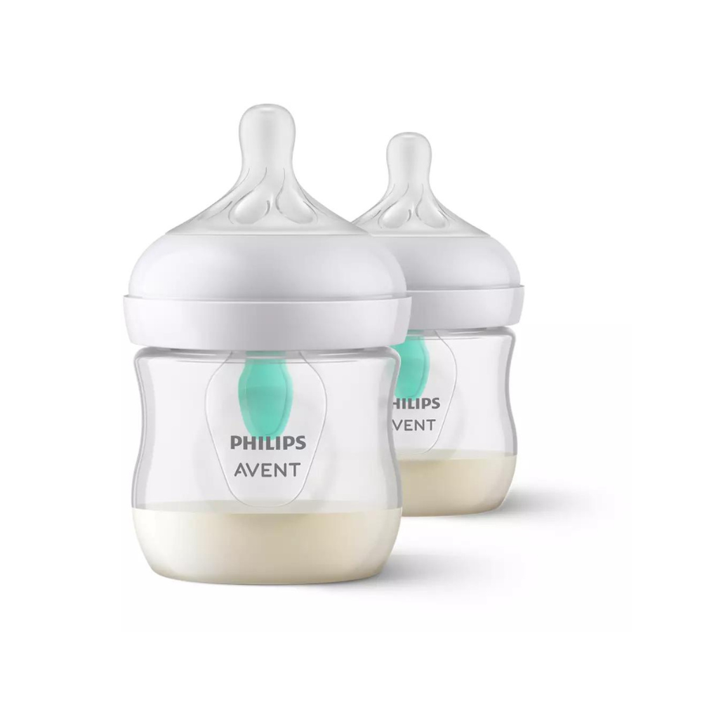 Set Biberoane cu dispozitiv anticolici Natural Response, 0 luni+, 2 x 125 ml, SCY670/02, Philips Avent [2]