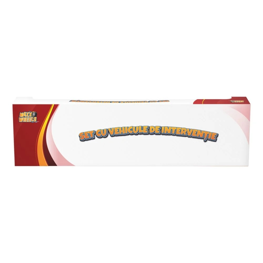 Set cu vehicule de interventie, Maxx Wheels, Barca si Macara Pompieri [2]