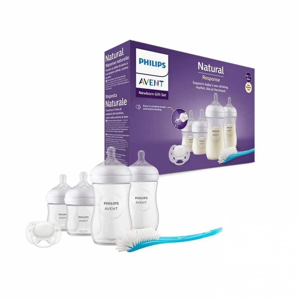 Set de biberoane pentru bebeluși PHILIPS AVENT Natural Response SCD838/11 [1]
