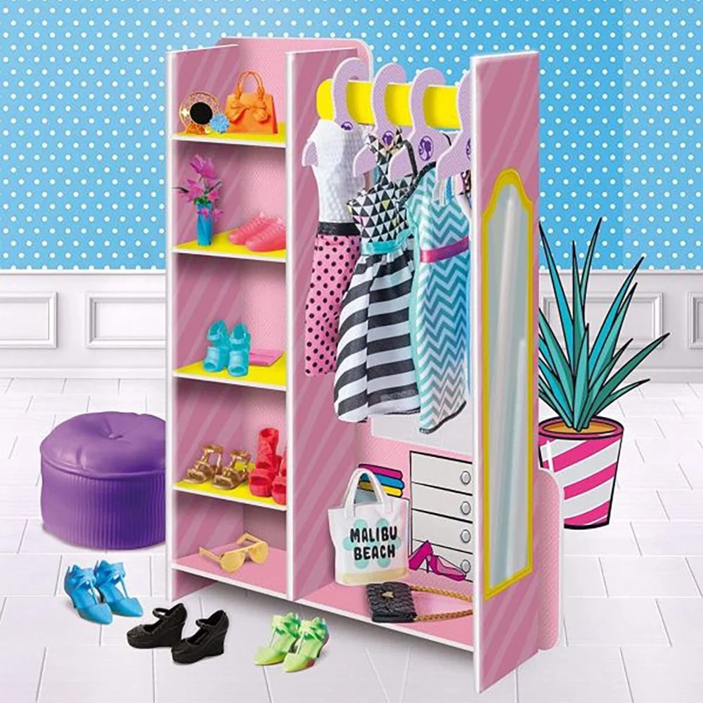 Set de joaca cu papusa Barbie, Lisciani, Casa de Moda a lui Barbie [3]