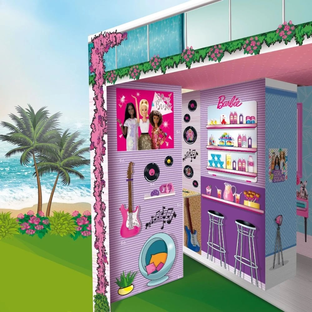 Set de joaca cu papusa, Lisciani, Casa de vara a lui Barbie [5]