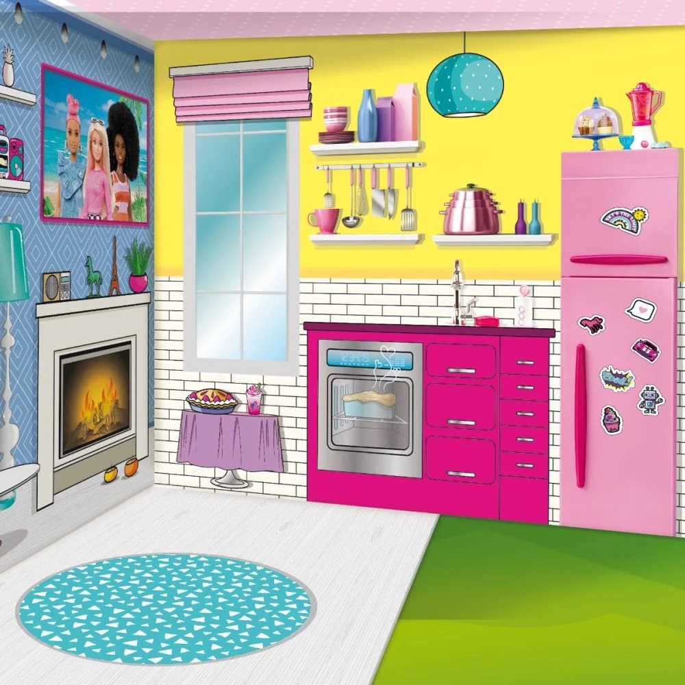 Set de joaca cu papusa, Lisciani, Casa de vara a lui Barbie [9]