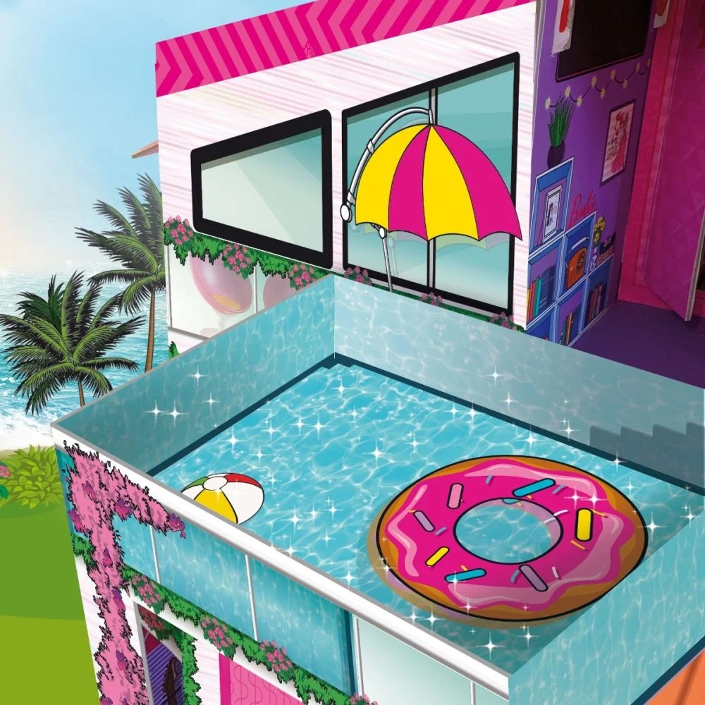 Set de joaca cu papusa, Lisciani, Casa de vara a lui Barbie [6]