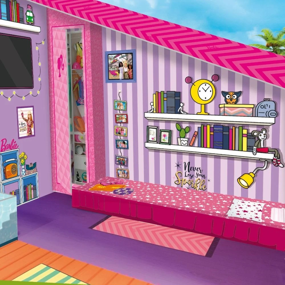Set de joaca cu papusa, Lisciani, Casa de vara a lui Barbie [7]