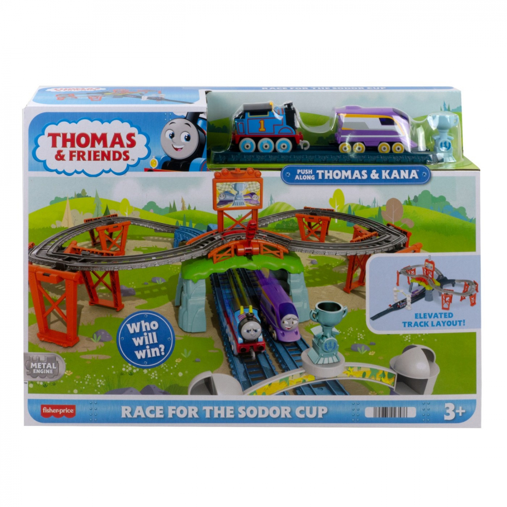 Set de joaca motorizat Cursa Sodor, Thomas & Friends [1]