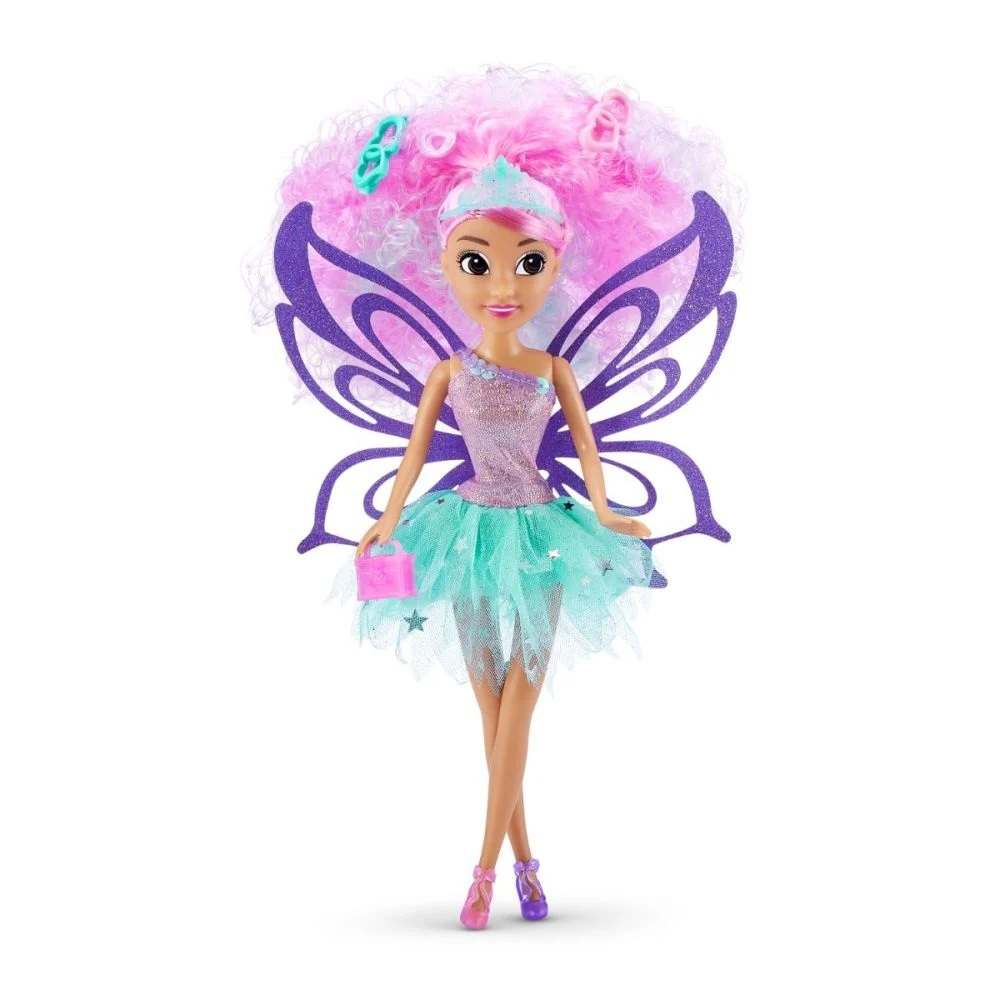 Set de joaca Sparkle Girlz, Papusa Hair Dreams, Roz [2]