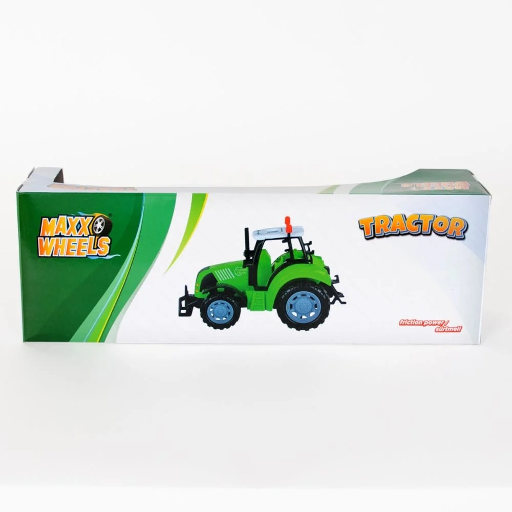Set de joaca tractor si mini ferma, Maxx Wheels, Farmer Toys [3]