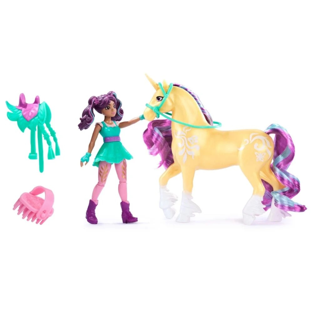 Set papusa Ava si unicornul Leaf, Unicorn Academy [3]