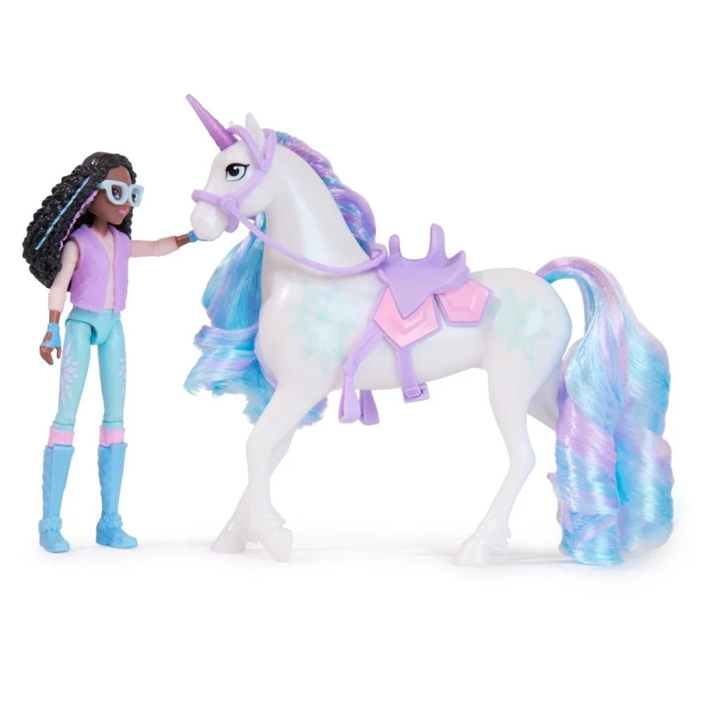 Set papusa Layla si unicornul Glacier, Unicorn Academy [4]
