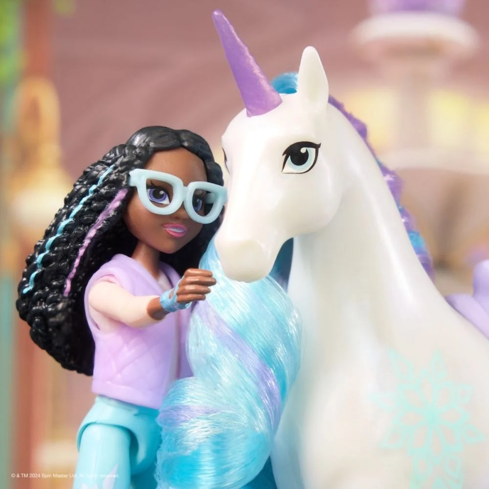 Set papusa Layla si unicornul Glacier, Unicorn Academy [7]