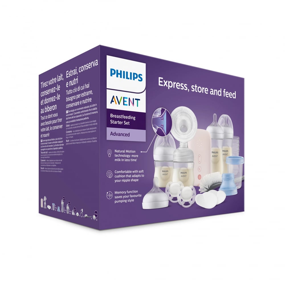 Set pentru alaptare cu pompa de san electrica Philips Avent, SCD340/31, Philips [2]