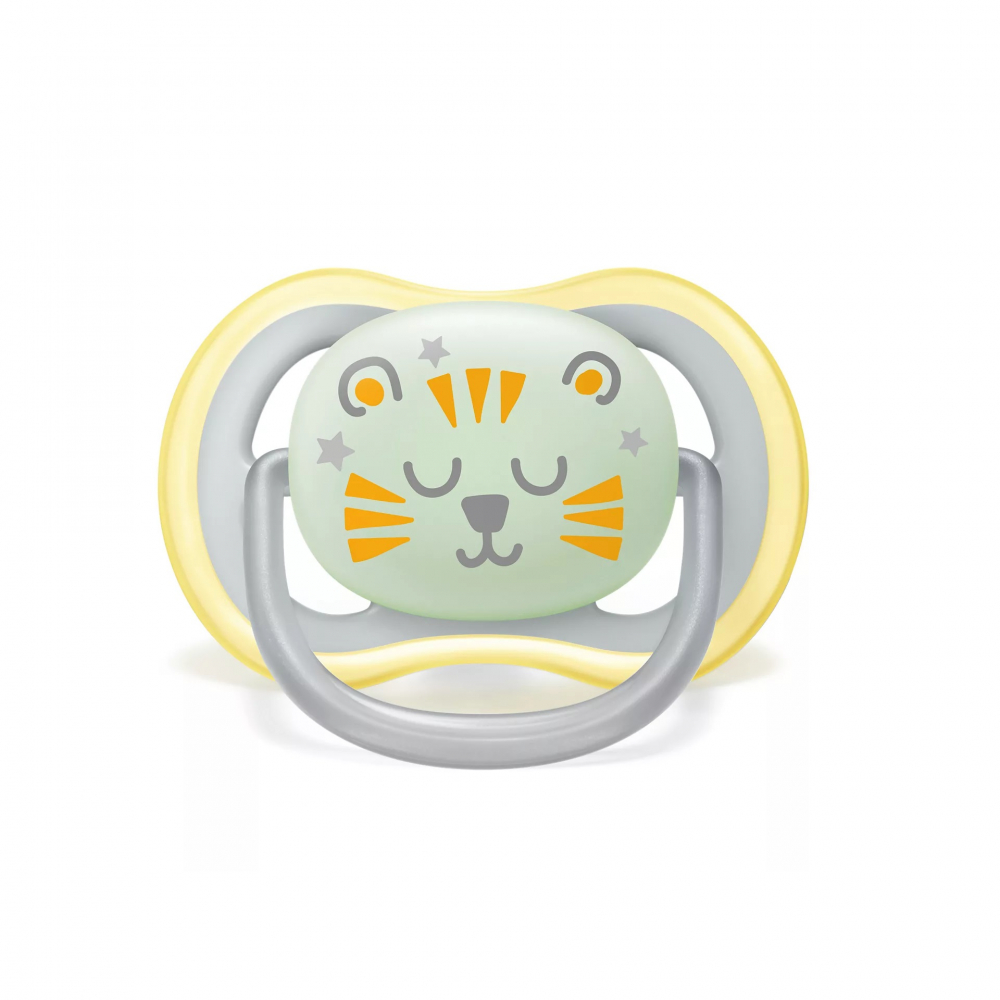 Suzete fosforescente Ultra Air Philips Avent, +18 luni, 2 bucati Galben SCF376/01, Philips [2]