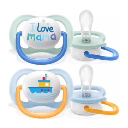 Suzete ultra air Philips Avent, 0-6 luni, 2 bucati, SCF080/01, Philips [1]