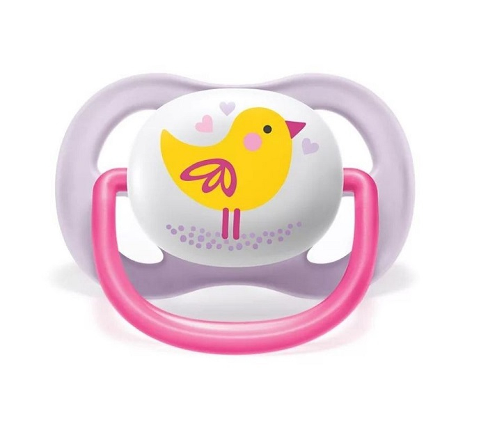 Suzete Ultra Air Philips Avent, 0-6 luni, Roz si Mov SCF080/06, Philips [3]