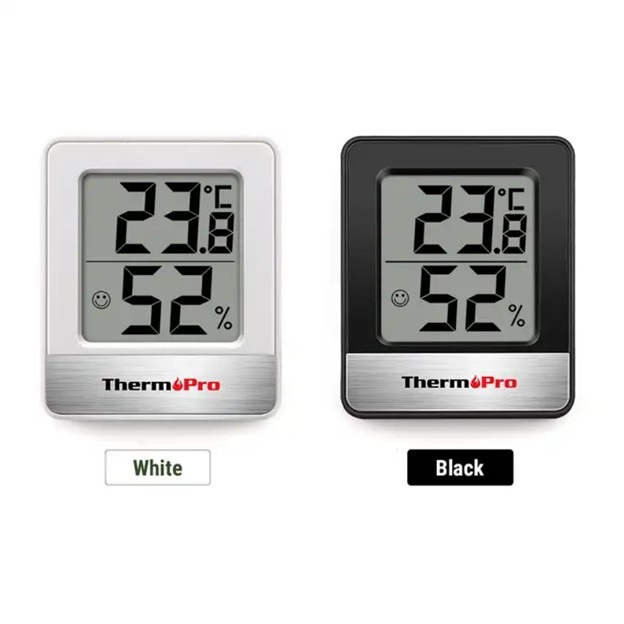 Termometru si higrometru de camera ThermoPro TP-49, Alb [3]
