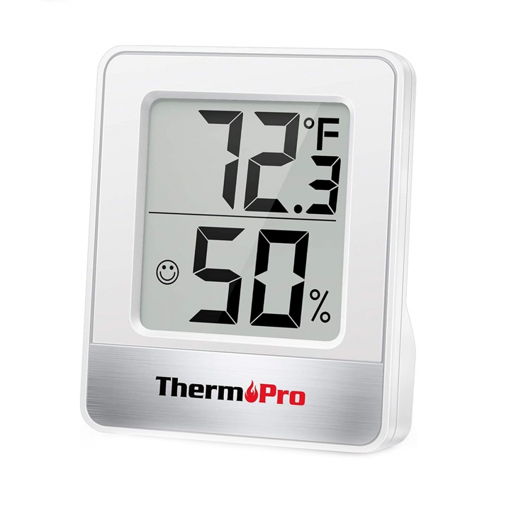Termometru si higrometru de camera ThermoPro TP-49, Alb [2]