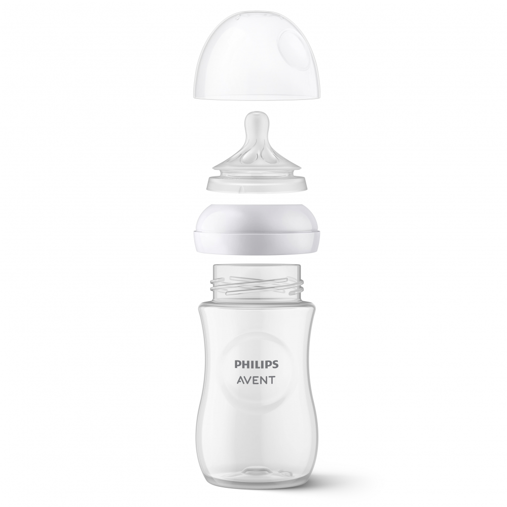Tetina Philips Avent Natural Response, 0 luni, debit 1, 2 bucati, SCY961/02, Philips [4]