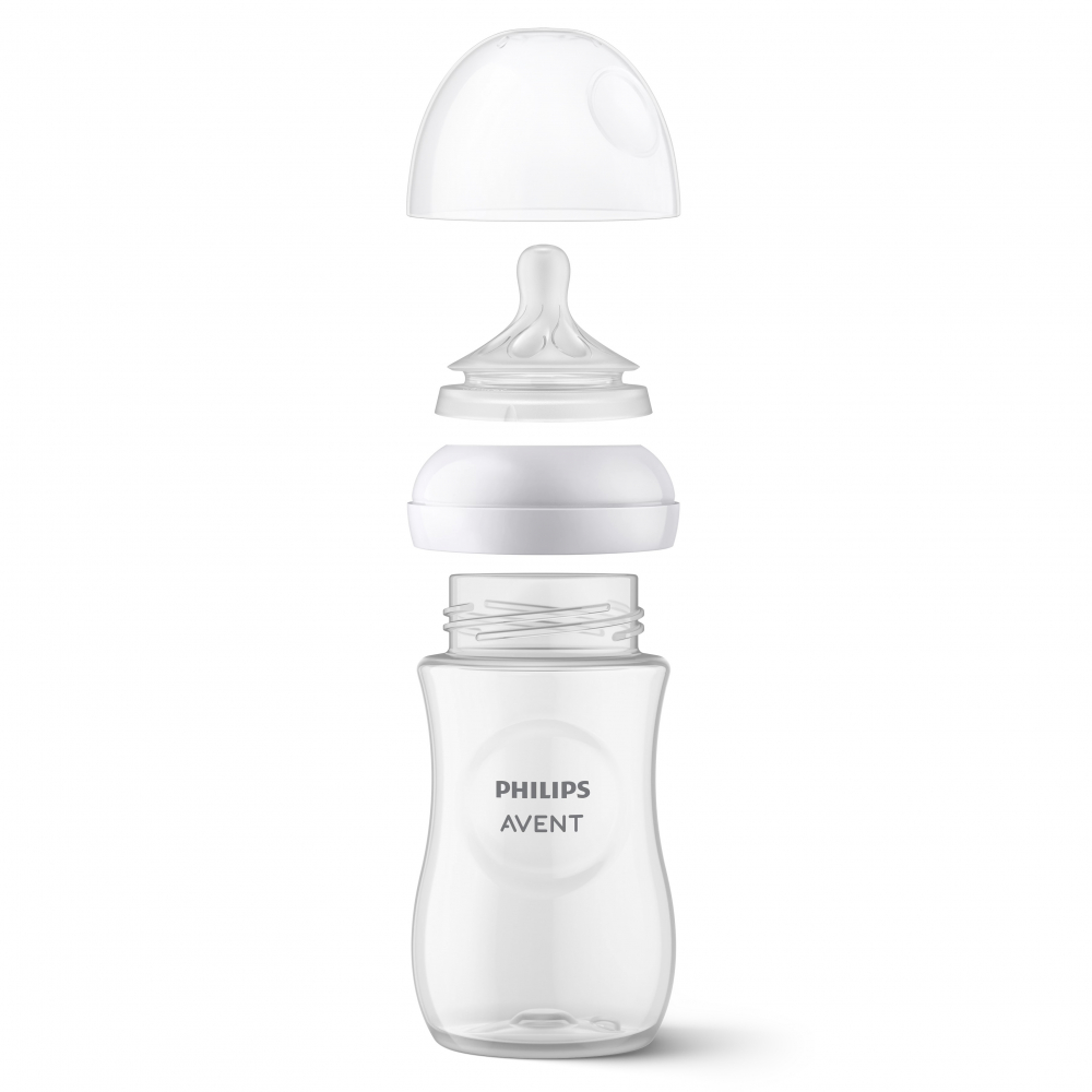 Tetina Philips Avent Natural Response, 1 luna+, debit 3, 2 bucati, SCY963/02, Philips [4]