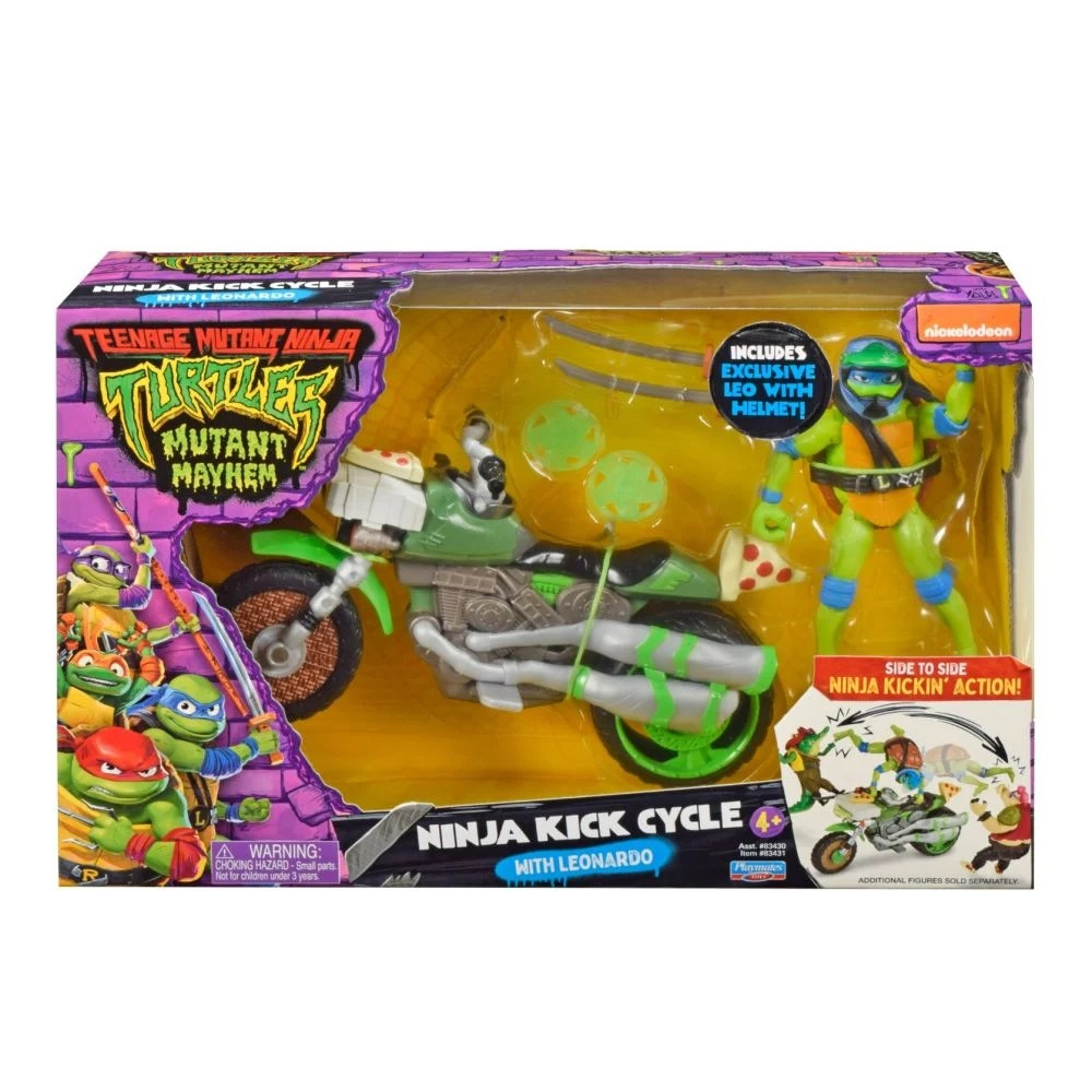 Vehicul cu figurina, Testoase Ninja, Leonardo [1]