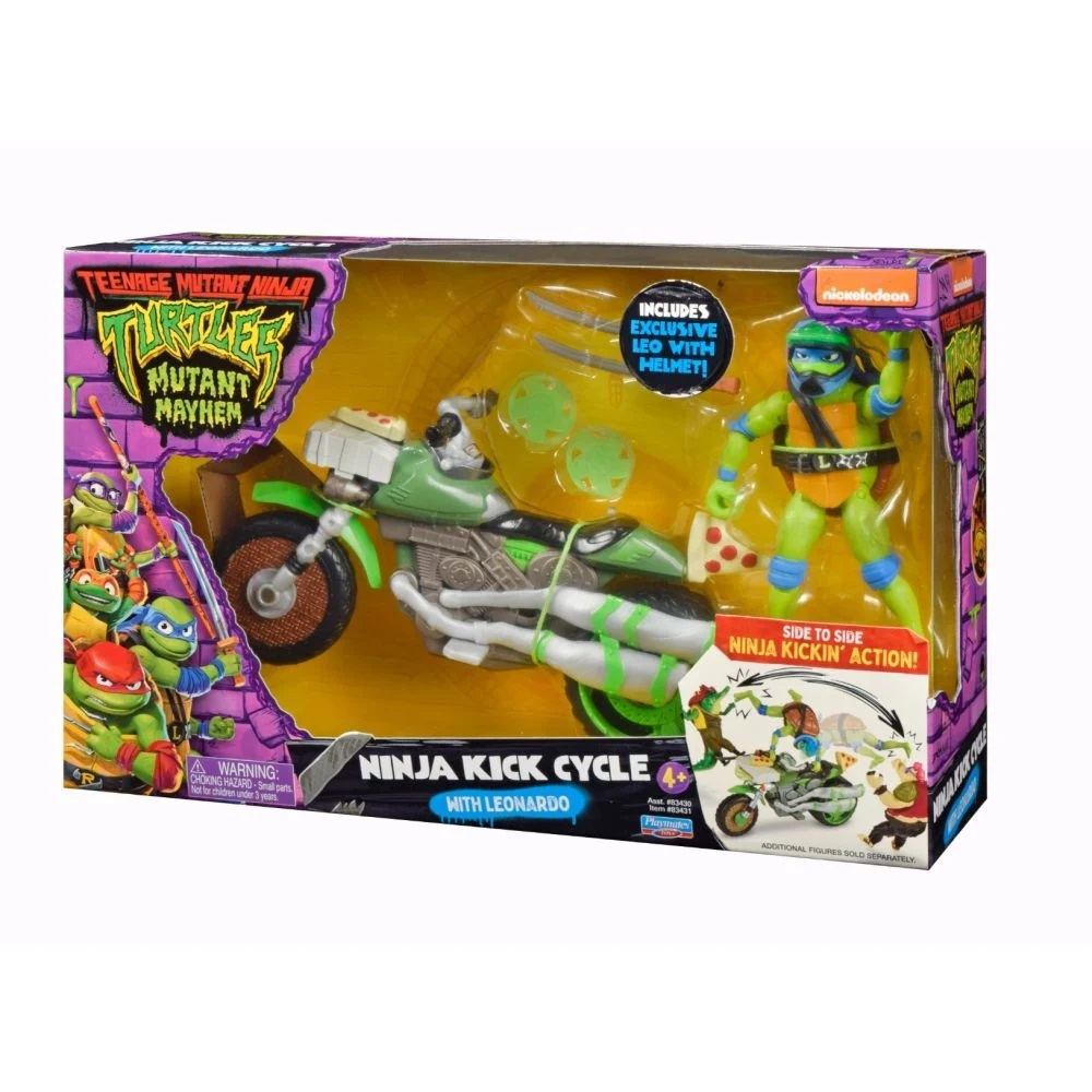 Vehicul cu figurina, Testoase Ninja, Leonardo [2]