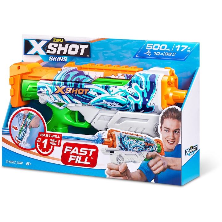 X-SHOT, arma de jucarie, pistol cu apa Skins Hyperload [2]