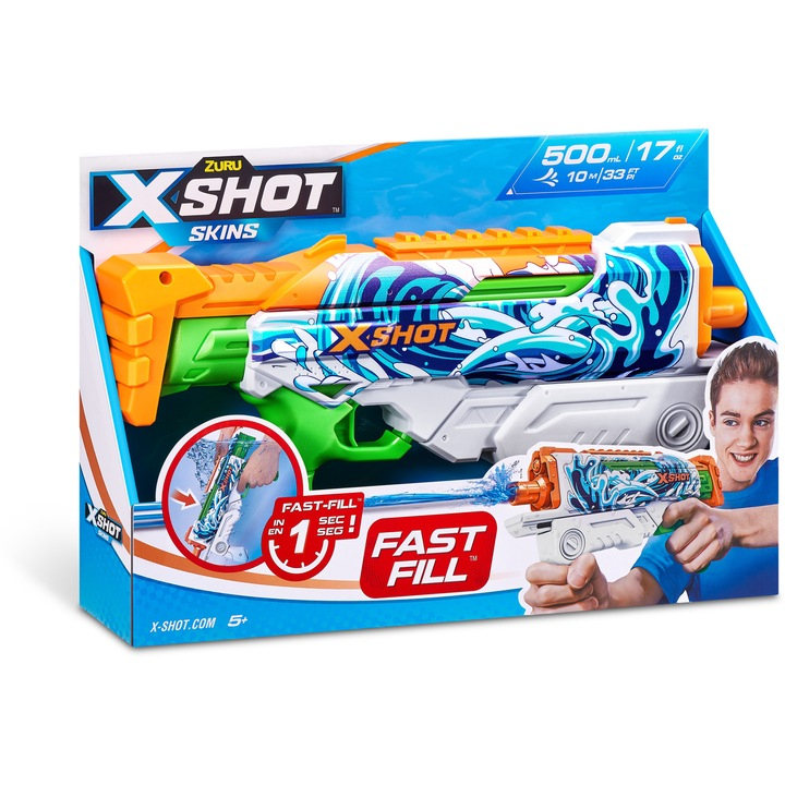 X-SHOT, arma de jucarie, pistol cu apa Skins Hyperload [1]