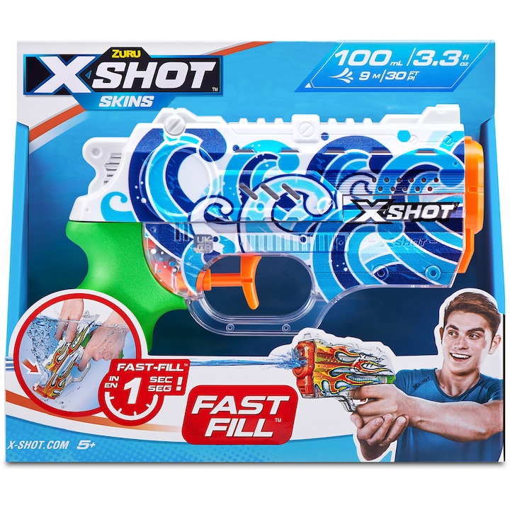 X-SHOT, arma de jucarie, pistol cu apa Skins Nano [1]