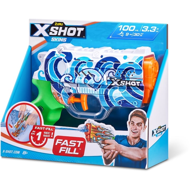 X-SHOT, arma de jucarie, pistol cu apa Skins Nano [2]
