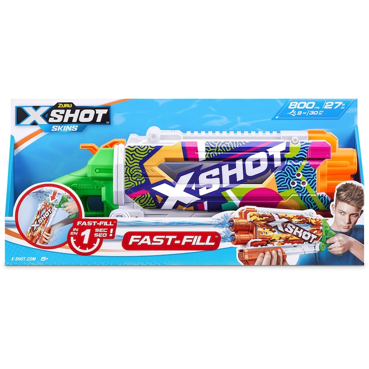 X-SHOT, arma de jucarie, pistol cu apa Skins Shotgun [1]