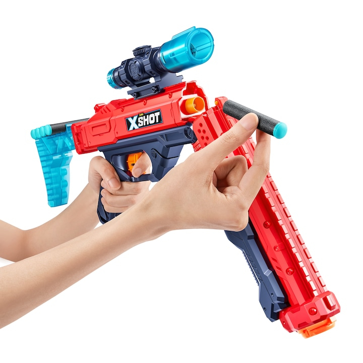 X-SHOT Blaster Excel Hawk Eye, arma de jucarie, 16 proiectile [8]