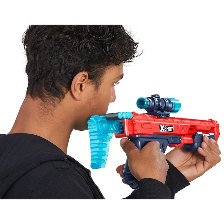 X-SHOT Blaster Excel Hawk Eye, arma de jucarie, 16 proiectile [3]