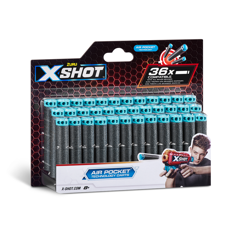 X-SHOT, rezerva arma jucarie, 36 proiectile [2]