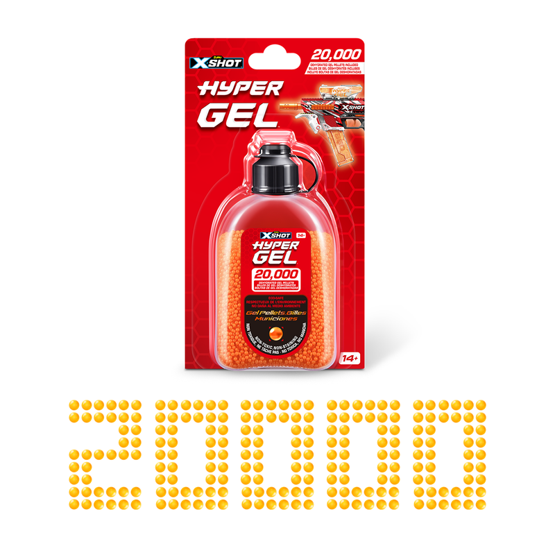 X-SHOT, Rezerva bile din gel, Hyper Gel 20000 bile [3]