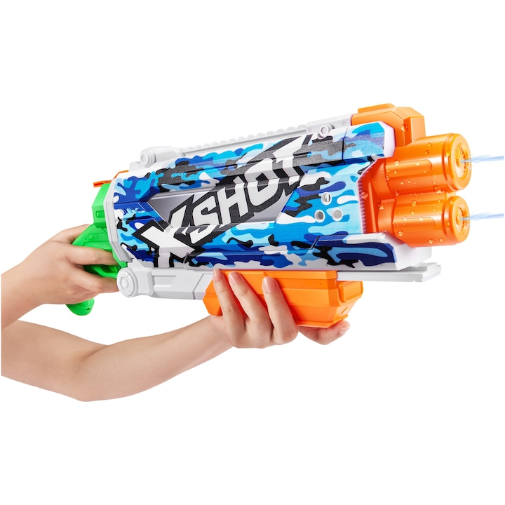 X-SHOT Shotgun, arma de jucarie, Water Camo [5]