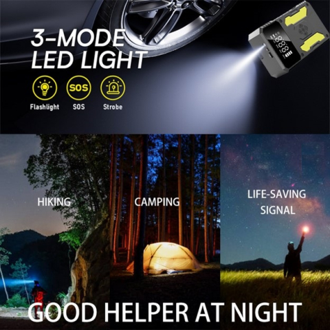 Starter auto, aparat portabil pentru pornire auto 2000A cu Compresor 150 PSI si baterie externa 14000 mAh – dispozitiv multifunctional 4 in 1 [9]