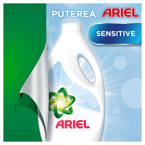 ARIEL Sensitive Skin, detergent automat de rufe, lichid, 1 l [1]