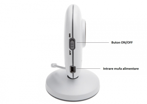 Baby Monitor VB603 Audio – Video, Wireless, Ecran 3.2 Inch LCD, Night Vision, Senzor Temperatura, Talk-back, Cantece de Leagan [9]