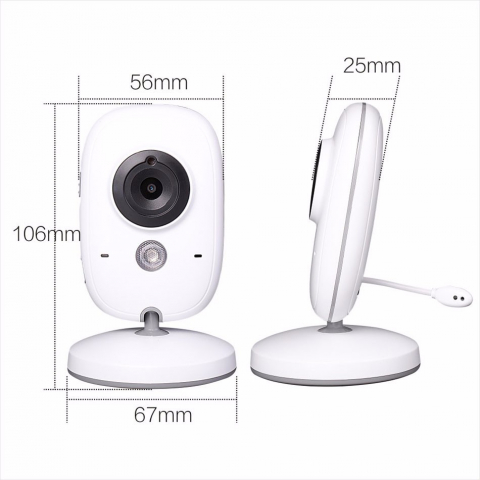 Baby Monitor VB603 Audio – Video, Wireless, Ecran 3.2 Inch LCD, Night Vision, Senzor Temperatura, Talk-back, Cantece de Leagan [14]