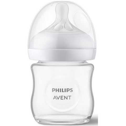 Biberon din sticla Philips Avent Natural Response, +0 luni, 120 ml, SCY930/01, Philips Avent [1]