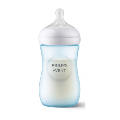 Biberon Natural Response, +1 luna, 260 ml, Albastru, SCY903/21, Philips Avent [1]