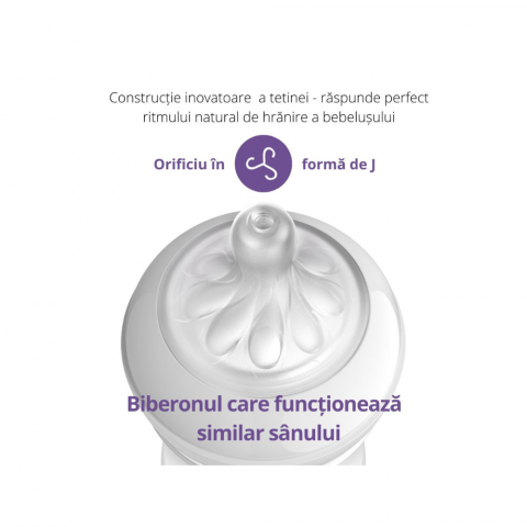 Biberon Natural Response, +1 luna, 260 ml, Girafe, SCY903/66, Philips Avent [3]