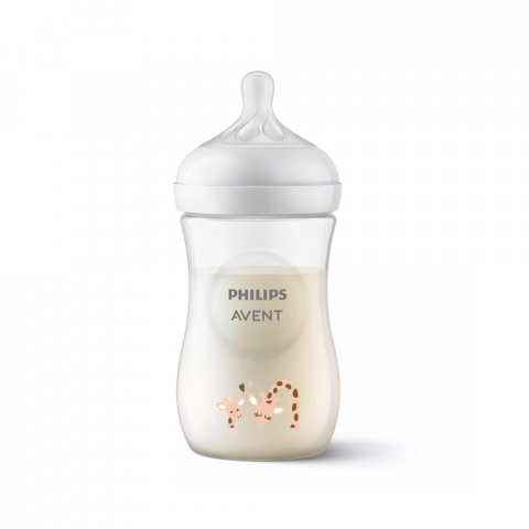 Biberon Natural Response, +1 luna, 260 ml, Girafe, SCY903/66, Philips Avent [2]