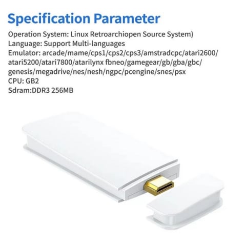 Consola jocuri video pe televizor, 4K Ultra HD, 2 controler wireless, 20.000 de Jocuri Video clasice [6]