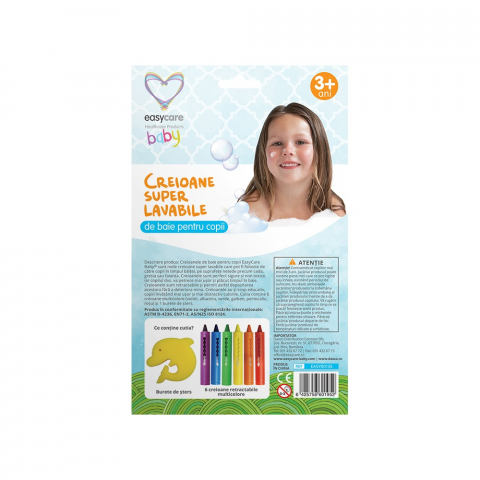 Creioane de baie super lavabile EASYCARE BABY 6 buc [1]
