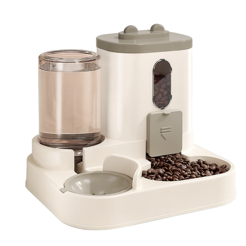 Articole Animale - Pet Shop - Dispenser 2-in-1 automat pentru hrana si apa - realimentare automata, pisici si caini