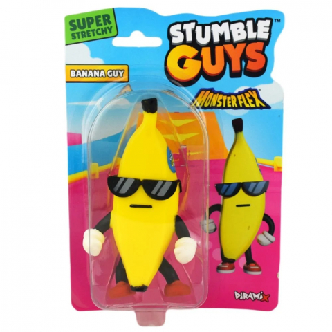 Figurine - Figurina flexibila, Monster Flex, Stumble Guys, Banana Guy