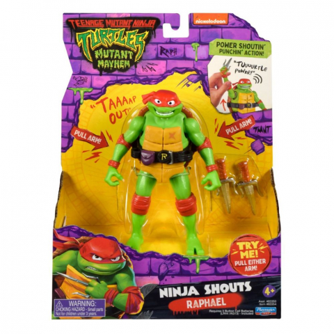 Jocuri si Jucarii - Figurina la lupta Testoasele Ninja, Raphael